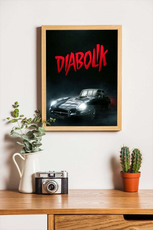 Diabolik - framed poster