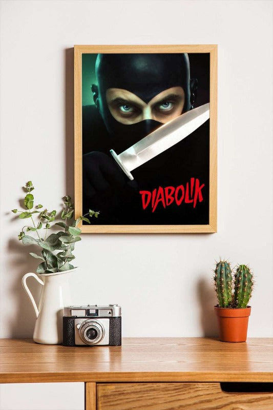 Diabolik - framed poster