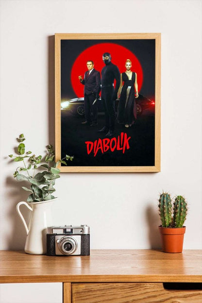 Diabolik - framed poster