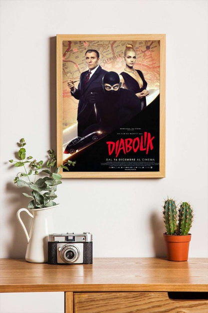 Diabolik - framed poster