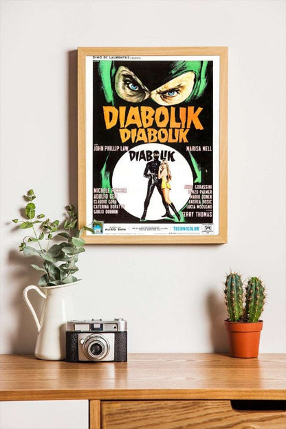 Diabolik - framed poster