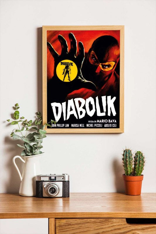 Diabolik - framed poster