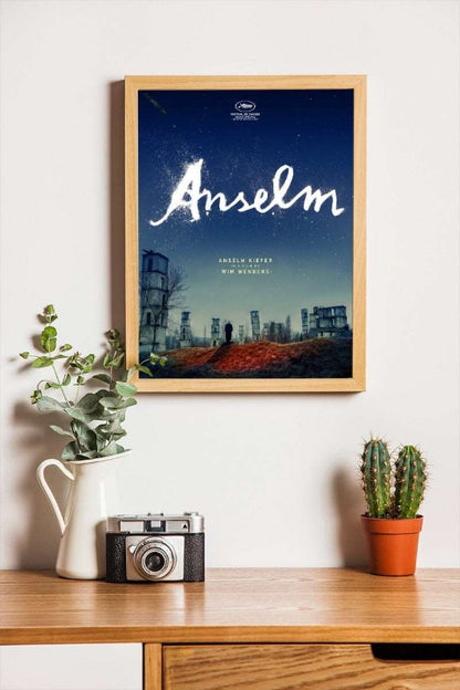 Anselm das Rauschen der Zeit - framed poster