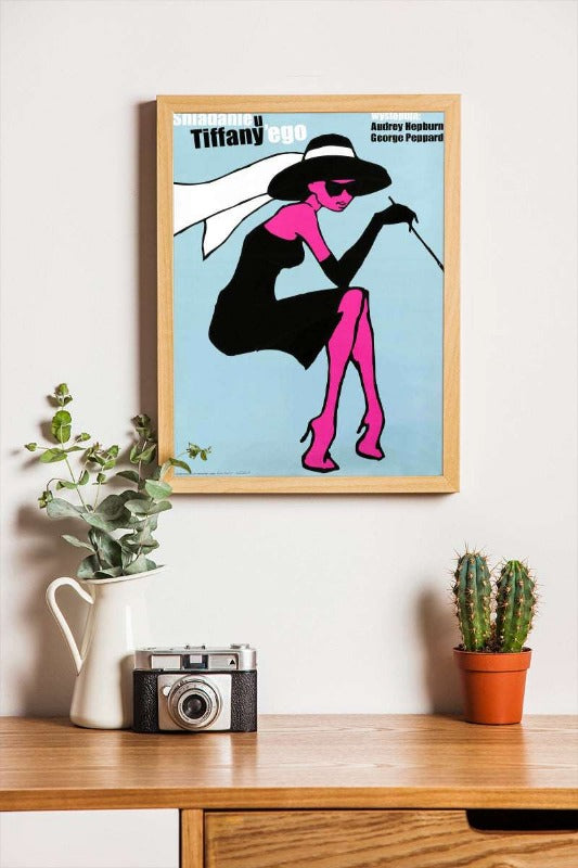 Breakfast at Tiffany's - framed poster