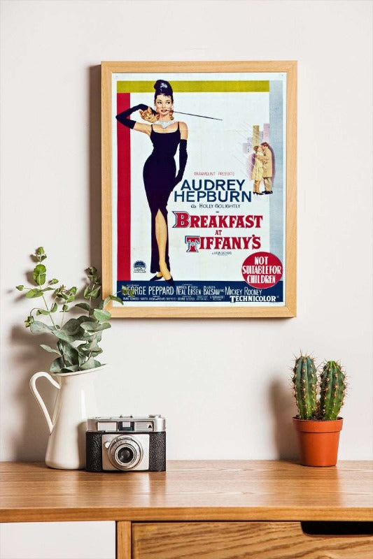 Breakfast at Tiffany's - framed poster