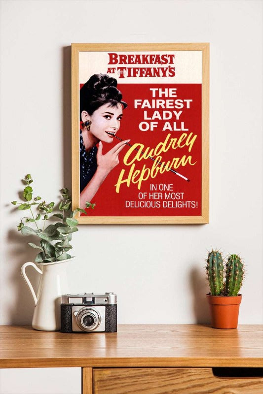 Breakfast at Tiffany's - framed poster