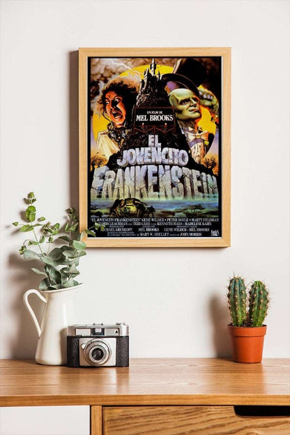 El Jovencito Frankenstein (Young Frankenstein) - framed poster