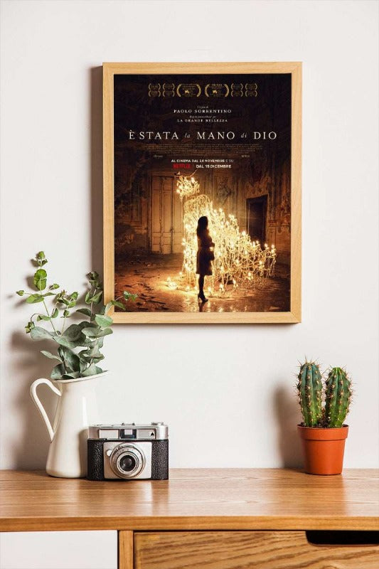 È stata la mano di Dio - framed poster