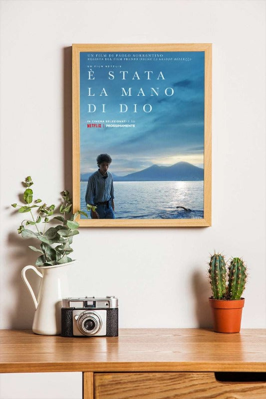 È stata la mano di Dio - framed poster