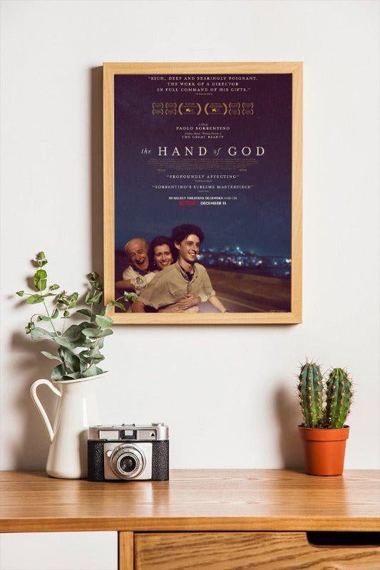 The Hand of God - framed poster