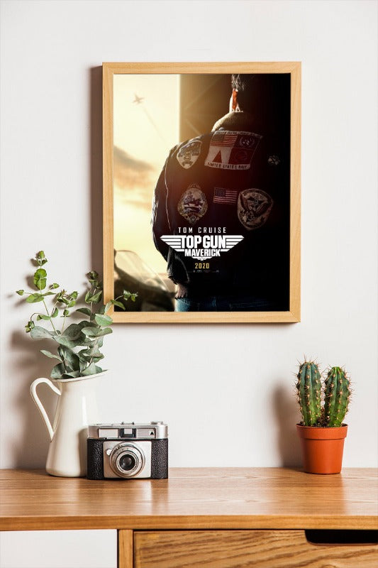 Top Gun Maverick - framed poster