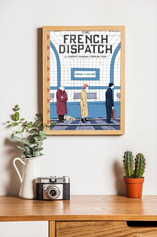 The French Dispatch - framed poster