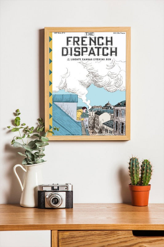 The French Dispatch - framed poster