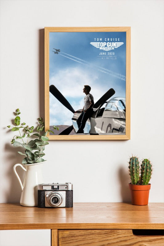 Top Gun Maverick - framed poster