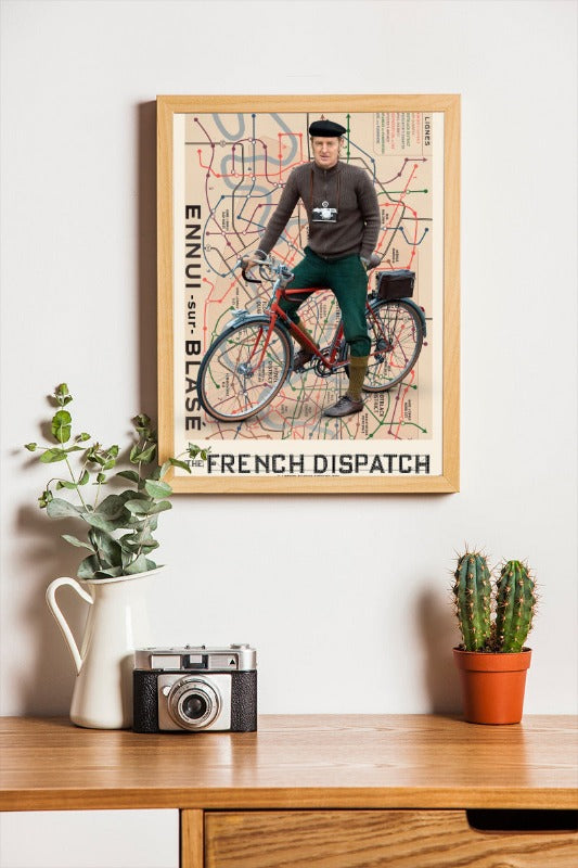 The French Dispatch - framed poster