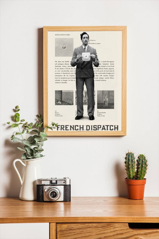 The French Dispatch - framed poster