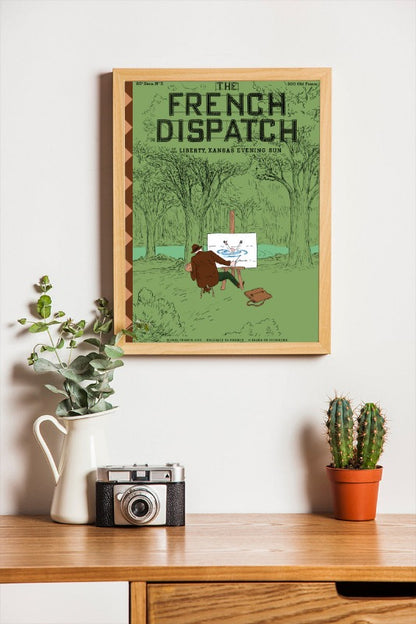 The French Dispatch - framed poster