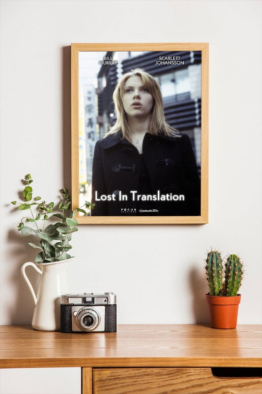 Lost in Translation - framed poster