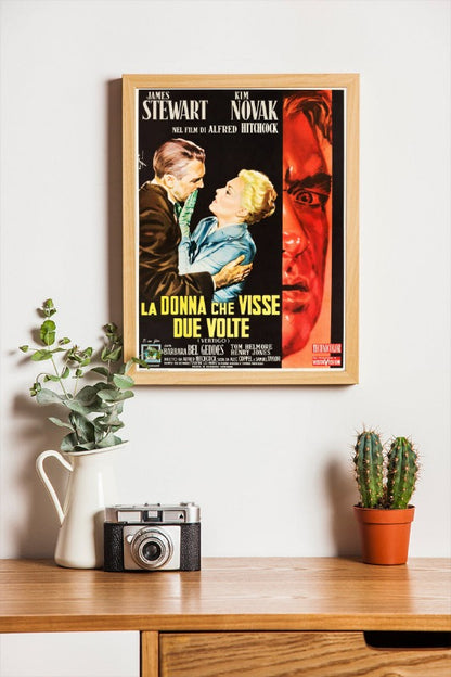 La donna che visse due volte - framed poster