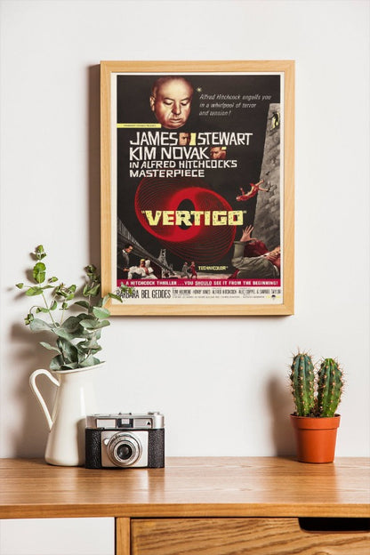 Vertigo - framed poster