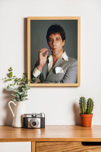 Al Pacino is Tony Montana - framed poster