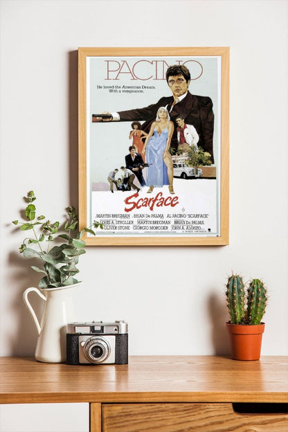 Scarface - framed poster