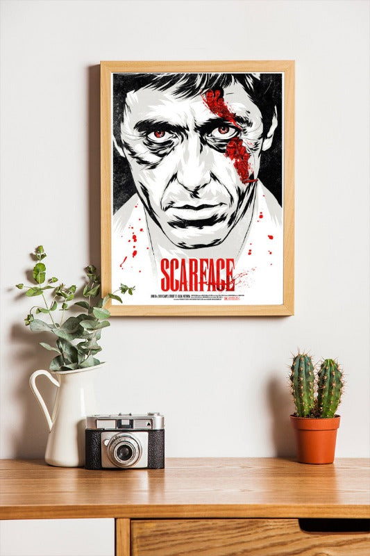 Scarface - framed poster