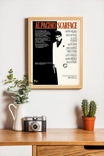 Scarface - framed poster