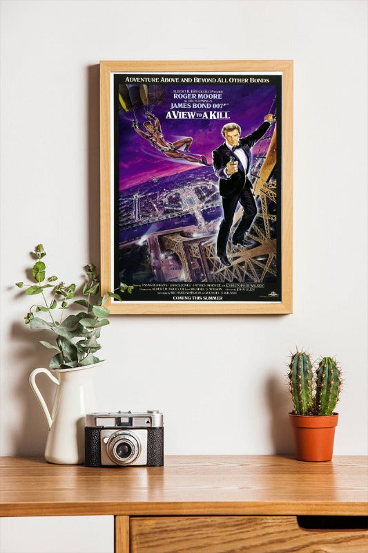 A View To A Kill - framed poster