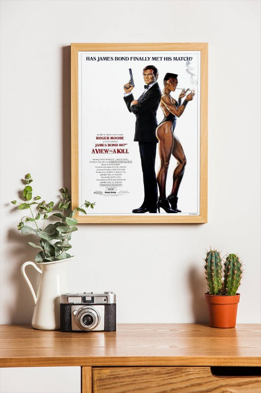 A View To A Kill - framed poster