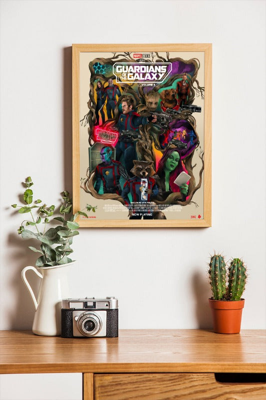 Guardians of The Galaxy Vol. 3 - framed poster