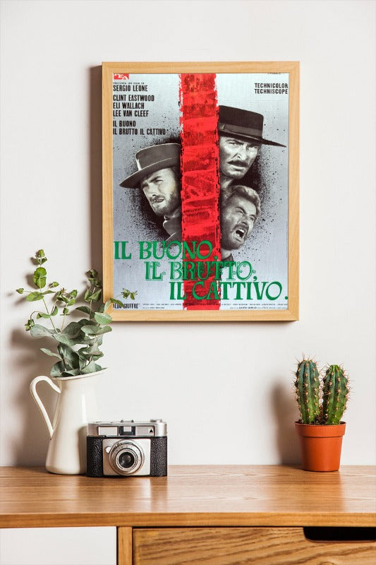 Il buono Il brutto Il cattivo - framed poster