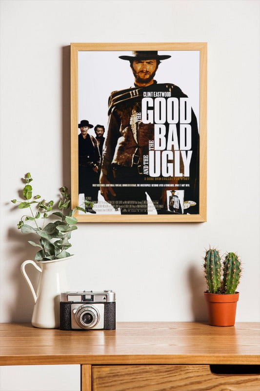 The Good The Bad and The Ugly - framed poster