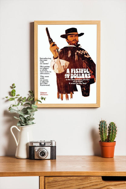 A Fistful of Dollars - framed poster