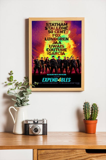 Expend4bles - framed poster