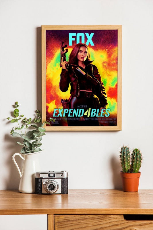 Expend4bles - framed poster