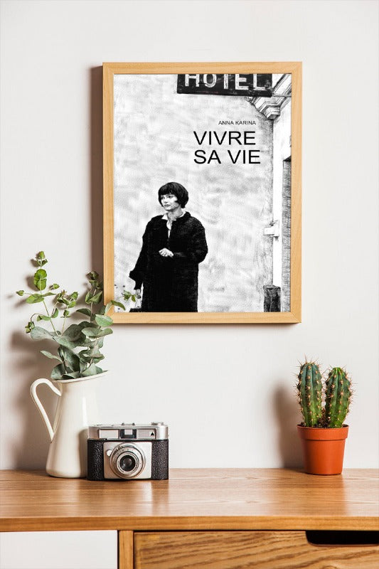 Vivre sa vie - framed poster