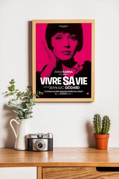 Vivre sa vie - framed poster