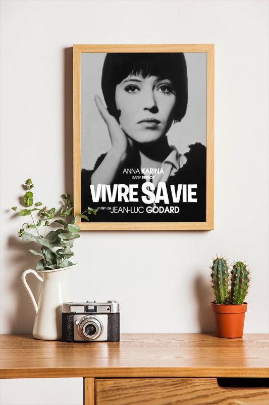 Vivre sa vie - framed poster