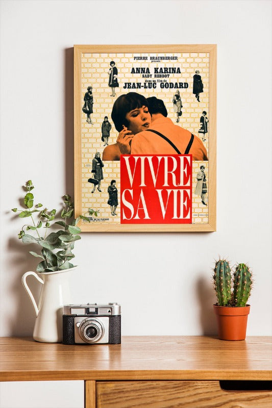 Vivre sa vie - framed poster