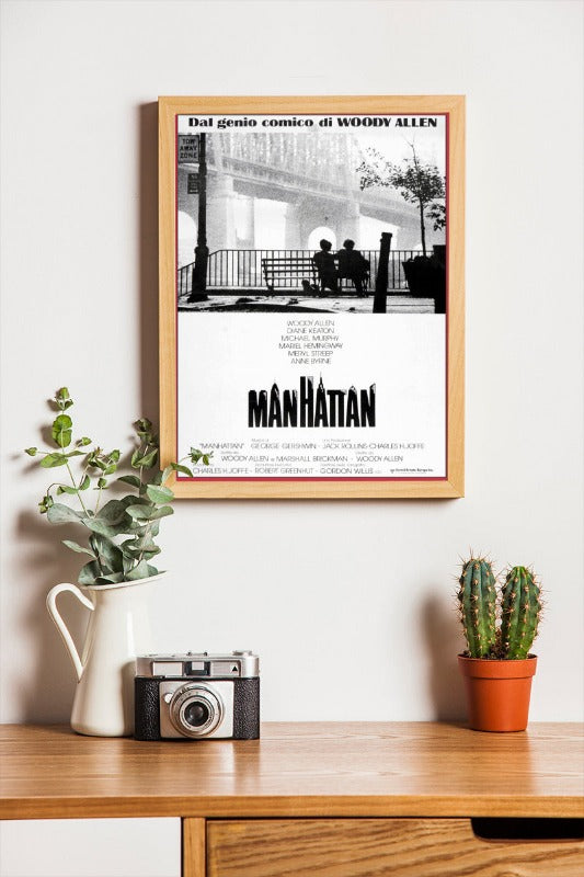 Manhattan - framed poster