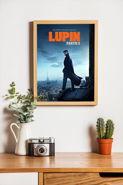 Lupin - framed poster