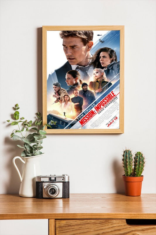 Mission Impossible Dead Reckoning - framed poster