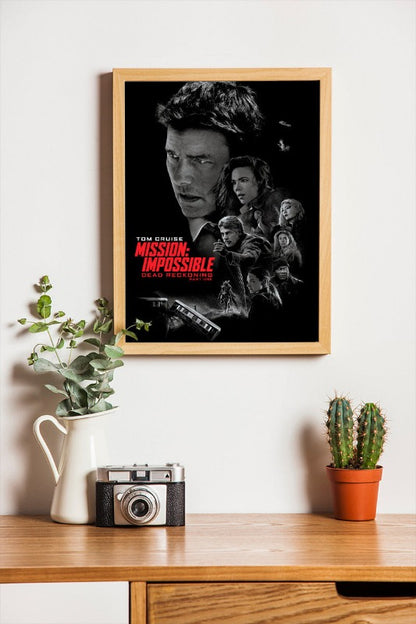 Mission Impossible Dead Reckoning - framed poster