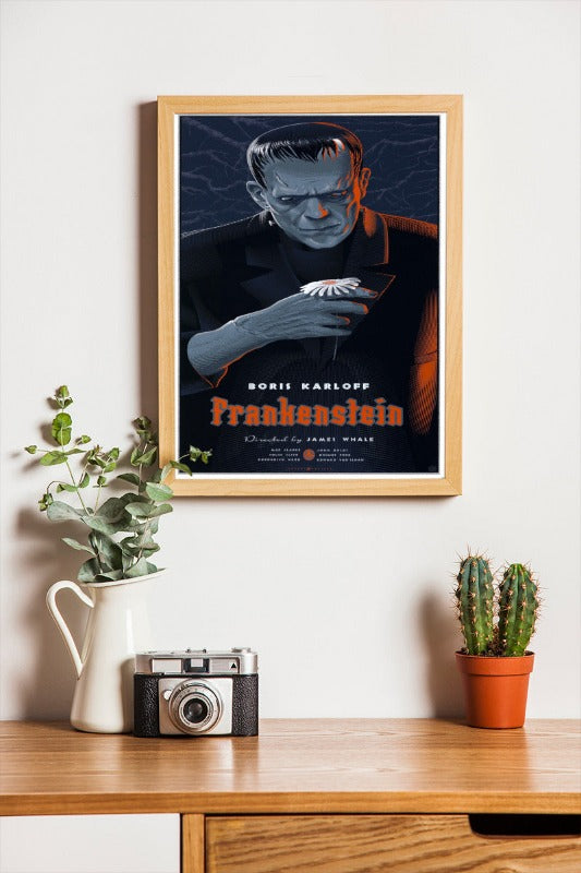 Frankenstein - framed poster