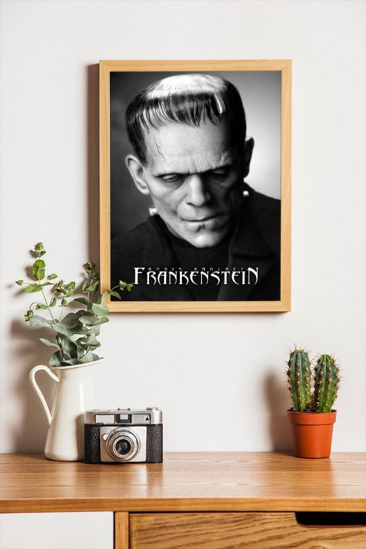 Frankenstein - framed poster