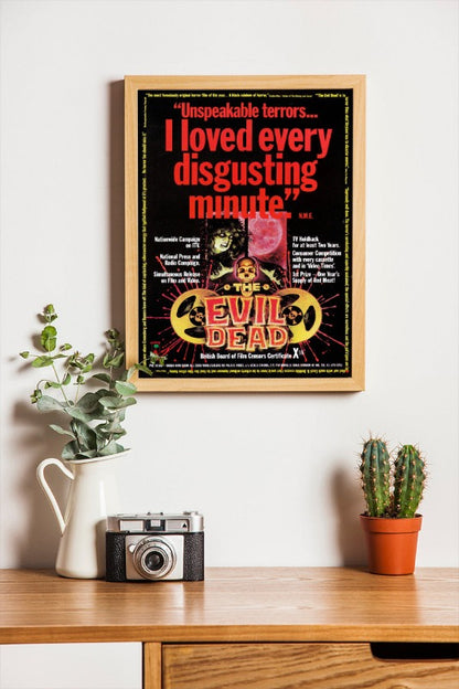 The Evil Dead - framed poster