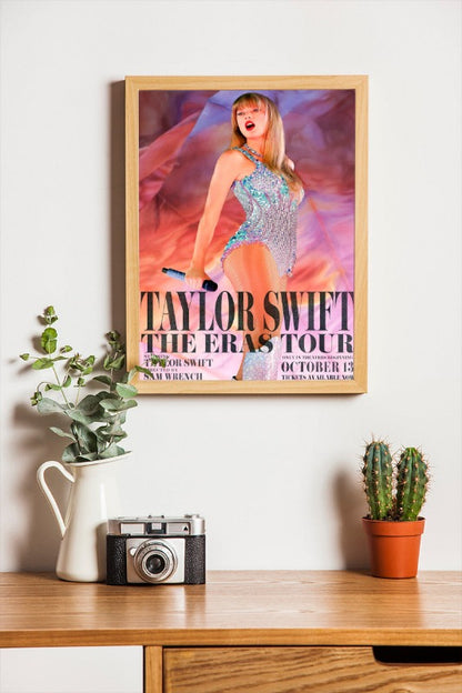 Taylor Swift The Eras Tour - framed poster