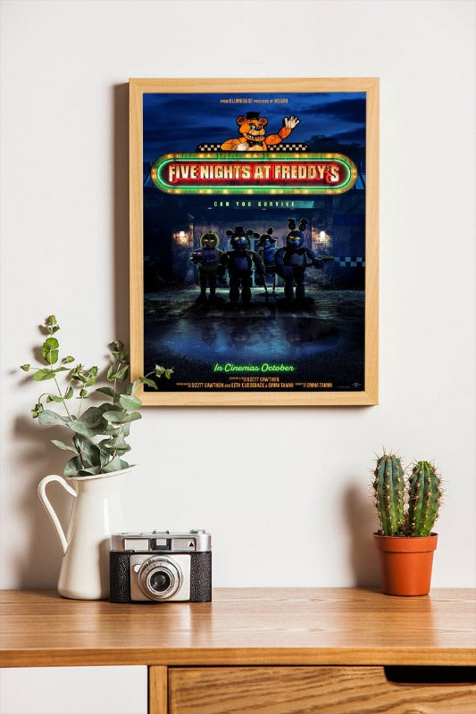 Five Nights at Freddy's - framed poster