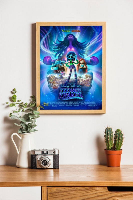 Ruby Gillman Teenage Kraken - framed poster